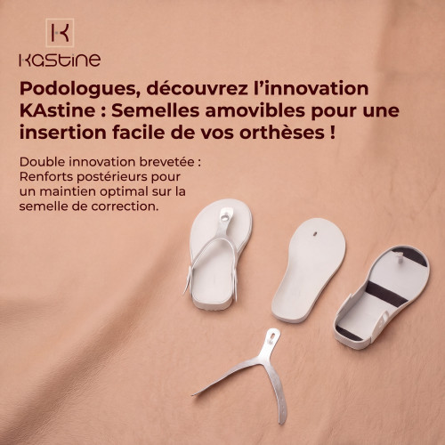 Kastine : chaussures orthop&eacute;diques design pour semelles correctrices